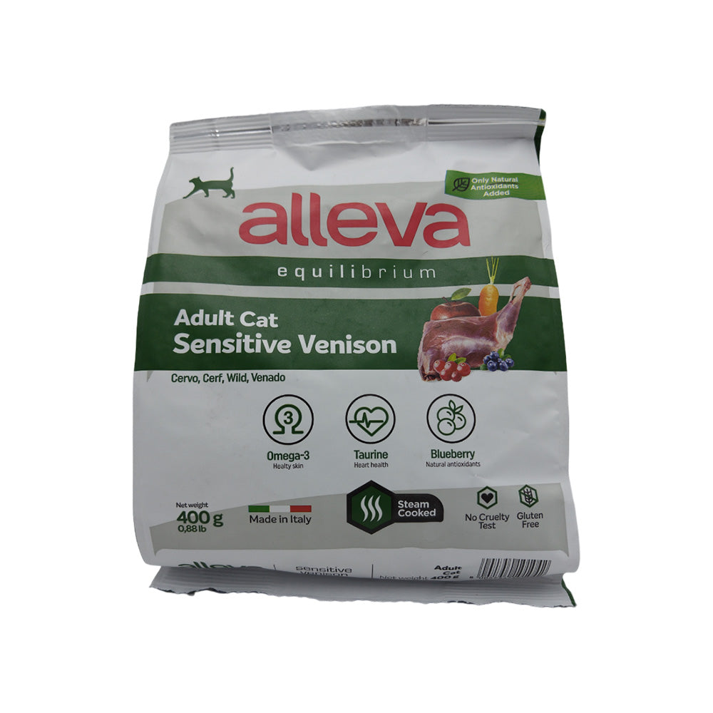 Diusapet Aleva Equilibrium Sensitive Venison for Adult Cats 400g