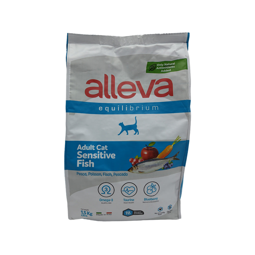 Diusa Pet Aleva Equilibrium Sensitive Fish for Adult Cats 1500g
