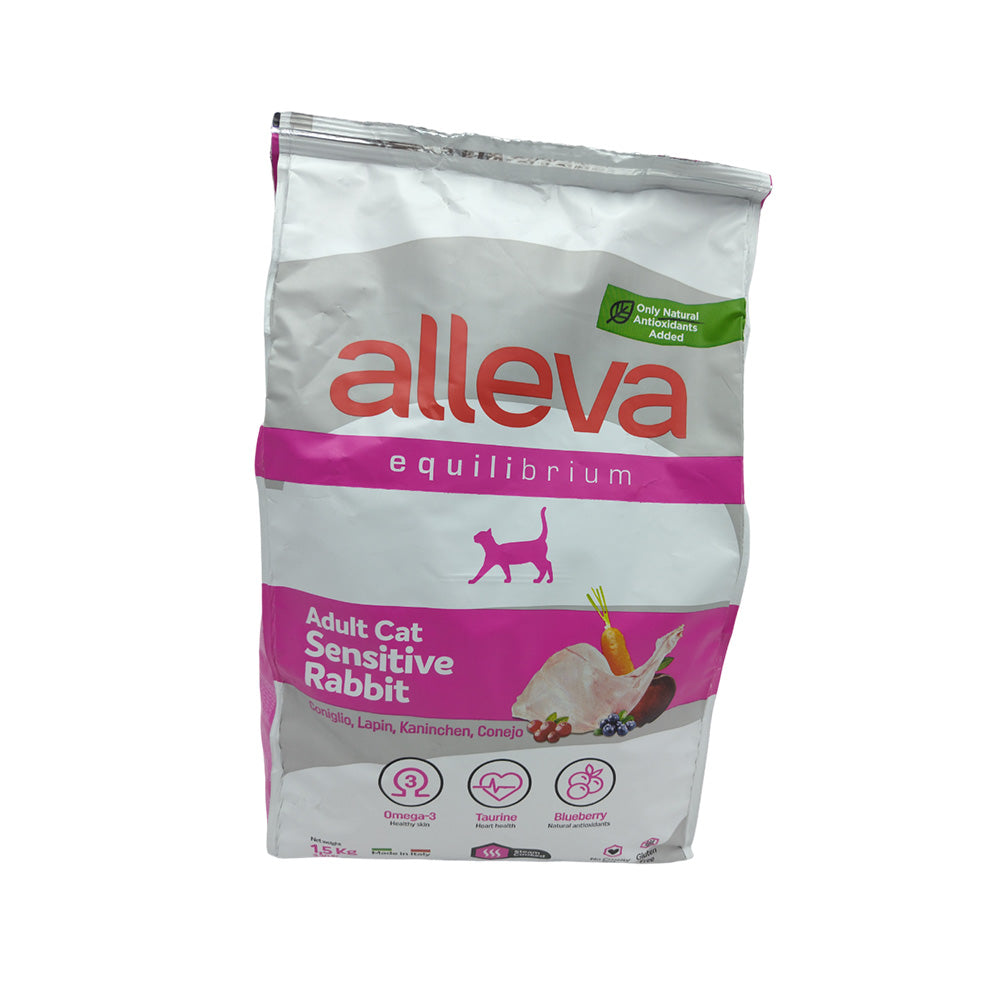 Diusapet Aleva Equilibrium Sensitive Rabbit for Adult Cats 1500g