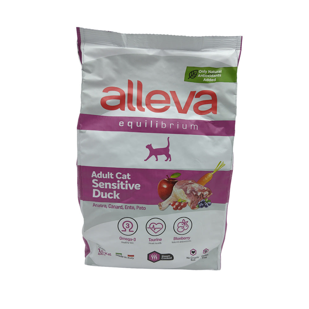 Diusapet Aleva Equilibrium Sensitive Duck for Adult Cats 1500g