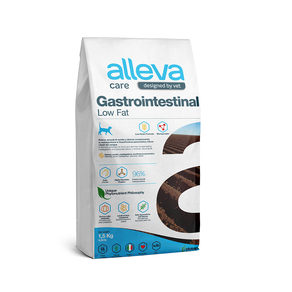 Aleva Care Cat Digestive Care Low Fat 1500g