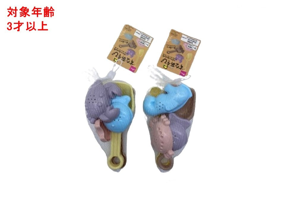 Sand Play Set (5 Pieces, Sea Creatures)