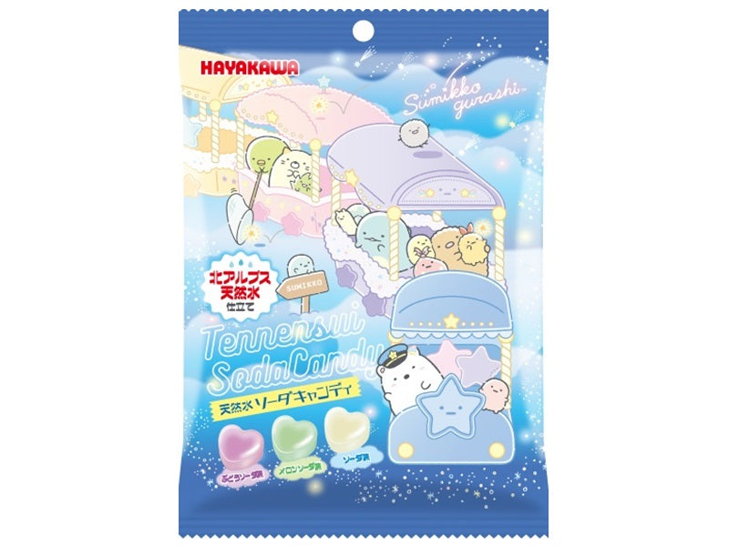 Hayakawa Sumikkogurashi Natural Water Soda Candy 70g
