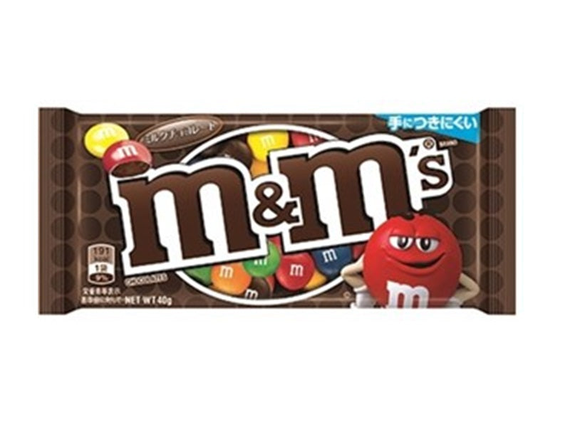 Mars Japan M&M's Milk Chocolate Single 40g