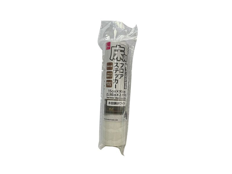 Floor Sticker (Wood Grain, White)