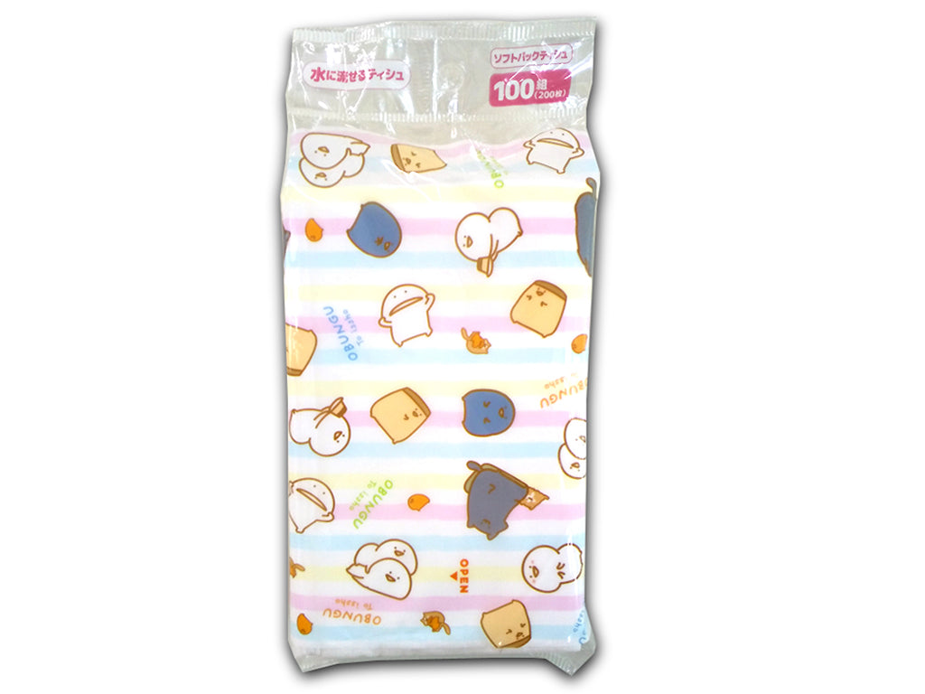 Flushable Soft Pack Tissue (100 Sheets)
