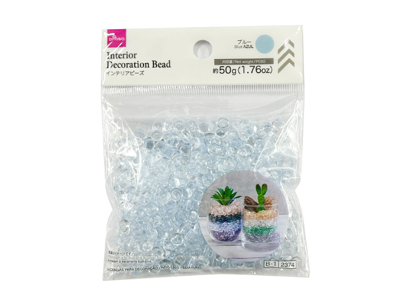 Interior Beads (Blue, No Hole)