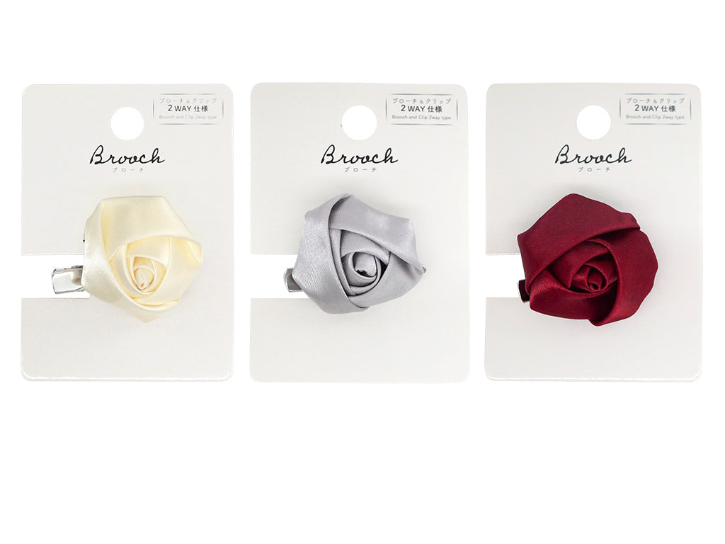 Brooch (Satin Rose)