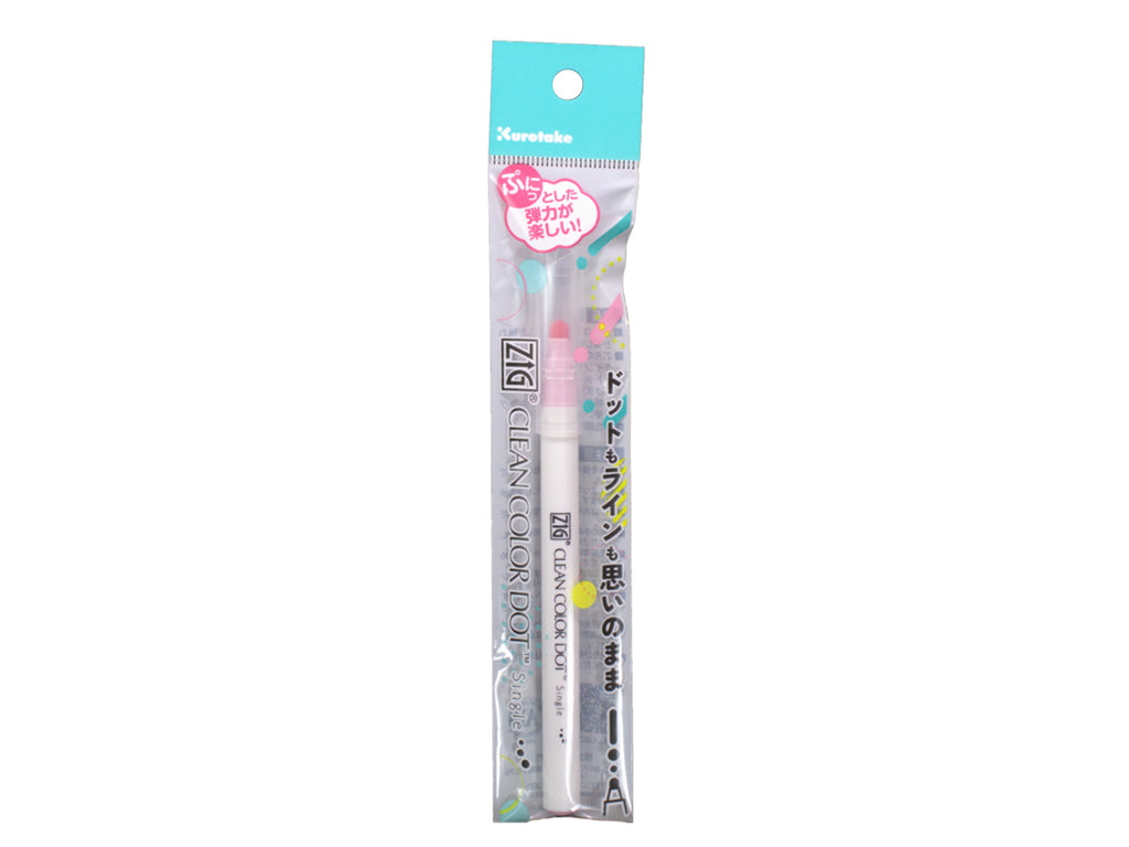 ZIG Clean Color Dot Single Series Baby Pink