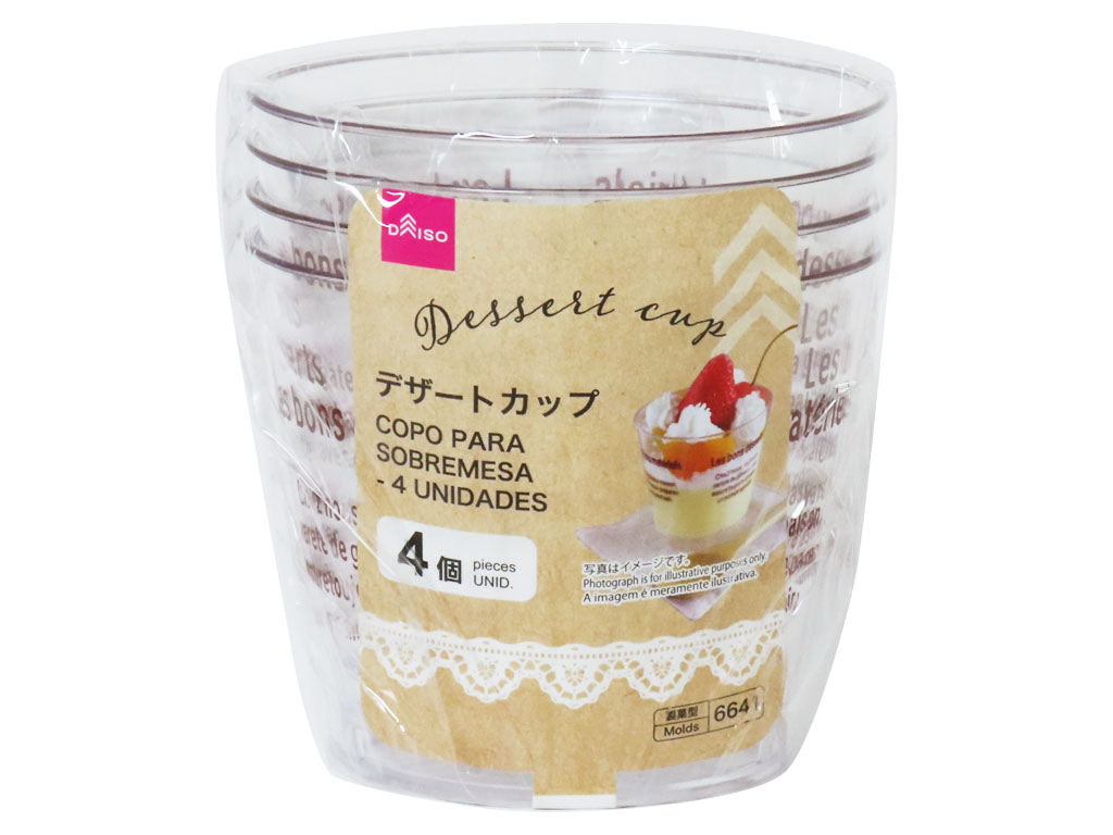 Dessert Cups (4 Pieces)