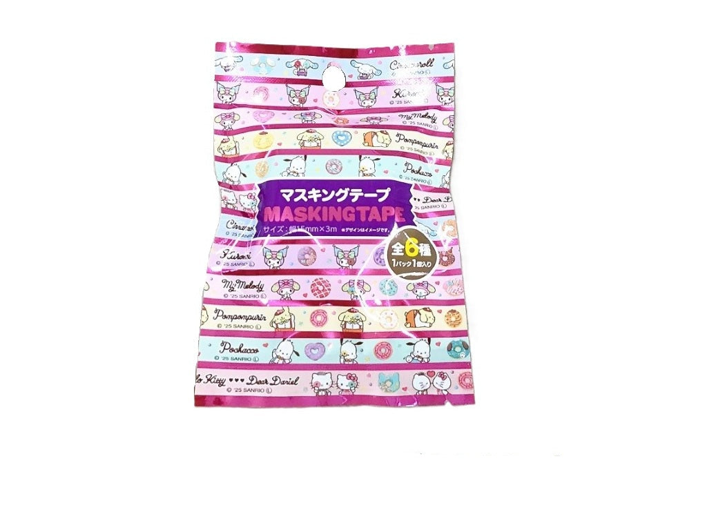 Masking Tape Blind Sanrio Characters Donut