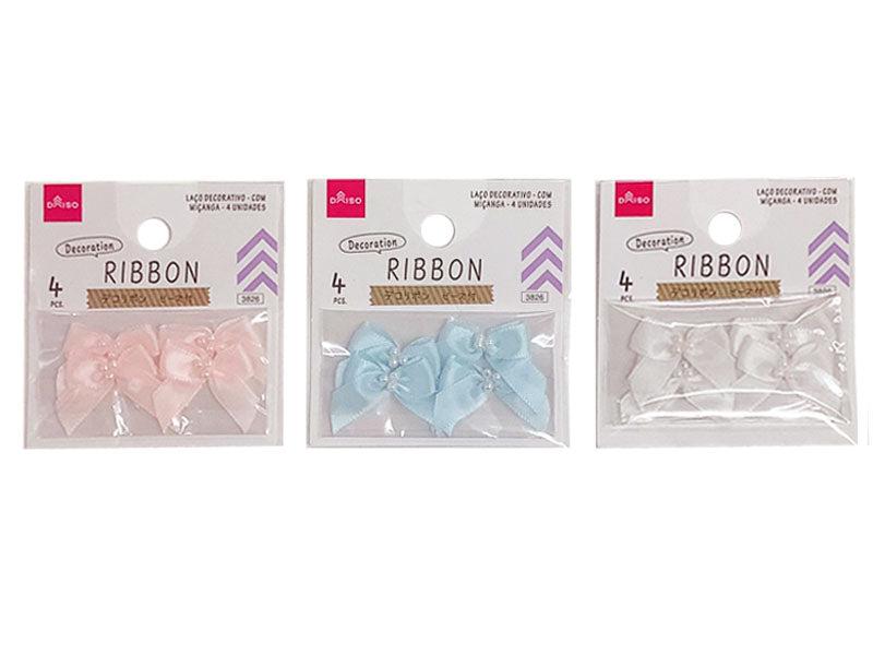 Decor Ribbon (With Beads, 4 Pieces)