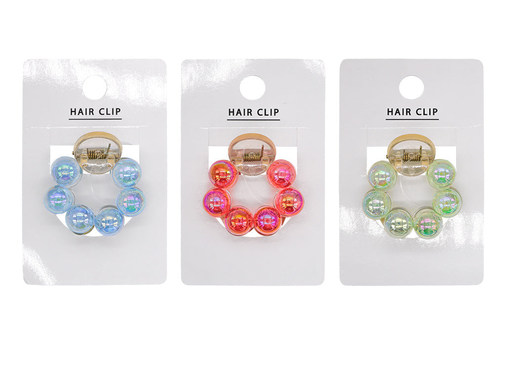 Bun Clip (Bubble, Circle)
