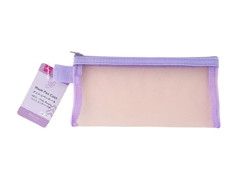 Mesh Pen Case (NCS, Pink Purple)