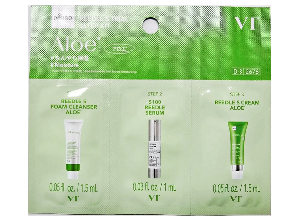 VT Needle S Trial 3-Step Kit (Aloe)
