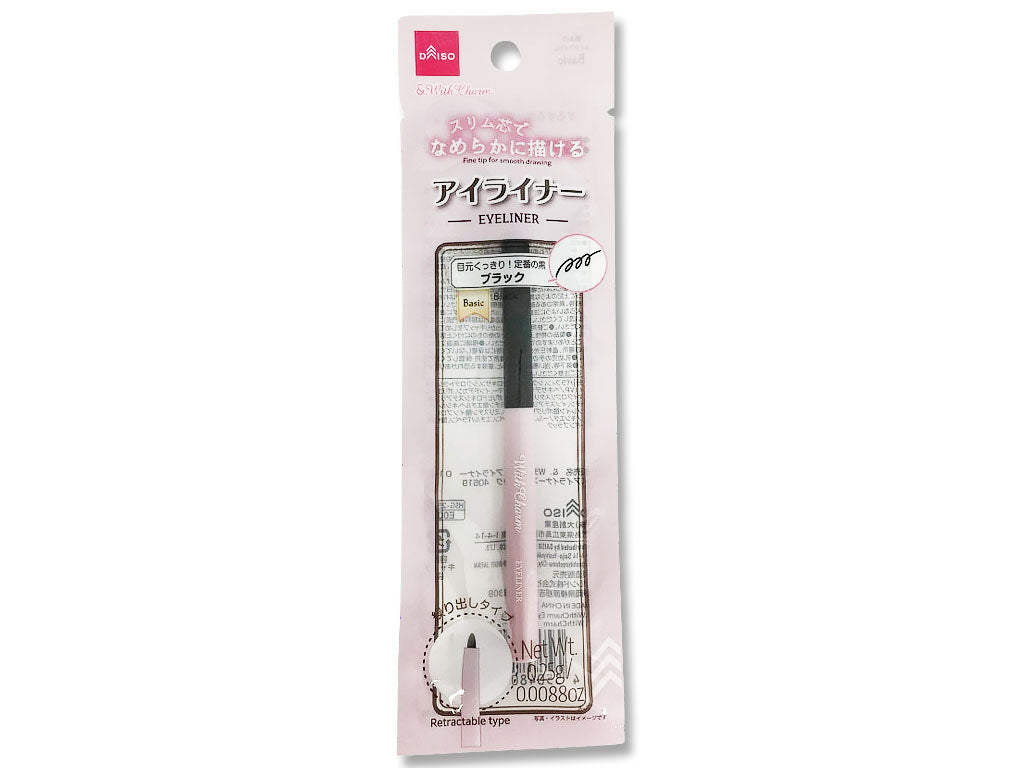 &. With Charm Eyeliner Black