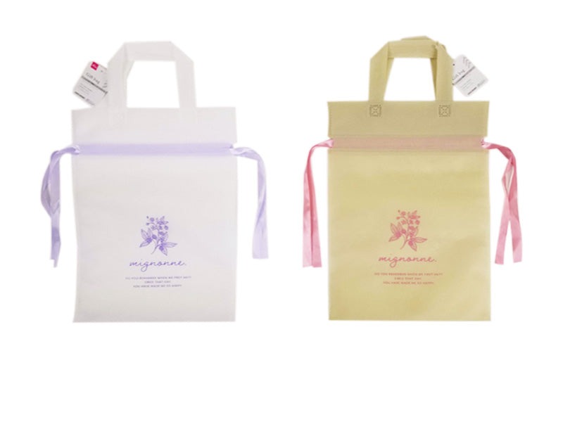 Non-Woven Bag (Flower, With Handle)