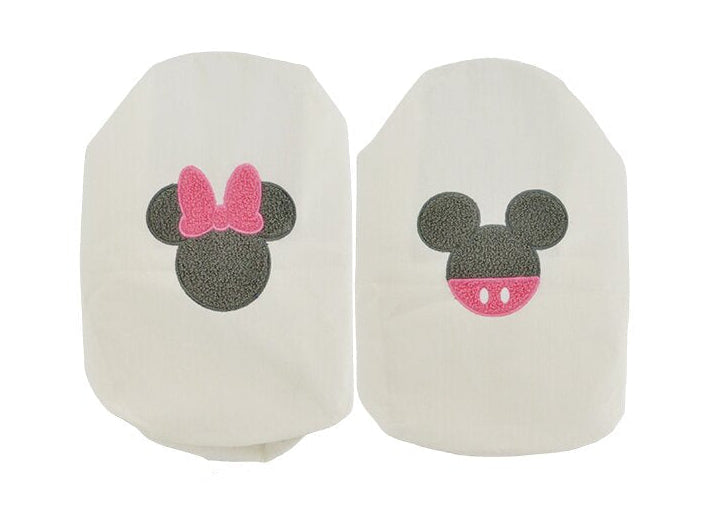 Embroidered Storage Box, Box Type (Mickey Icon / Minnie Icon)