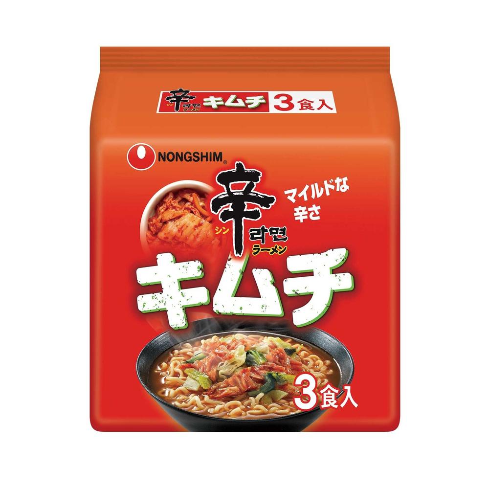 Nongshim Spicy Ramen Kimchi 3 Servings