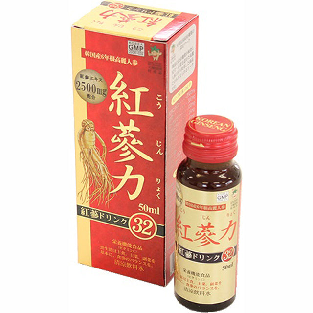 Red Ginseng Power Drink 32 50ml