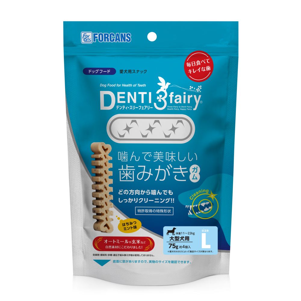 Denti 3 Fairy L 4 Pieces / 75g