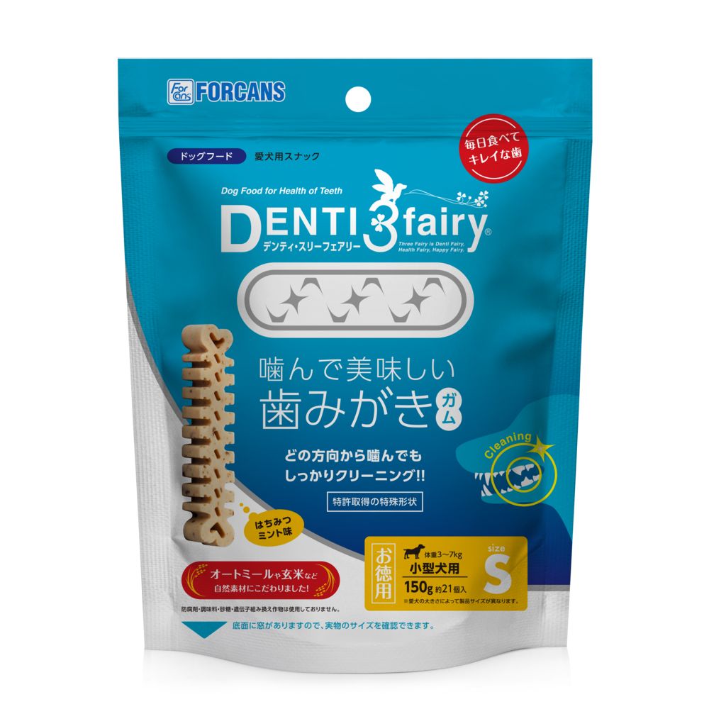 Denti 3 Fairy Bulk S 21 pieces / 150g