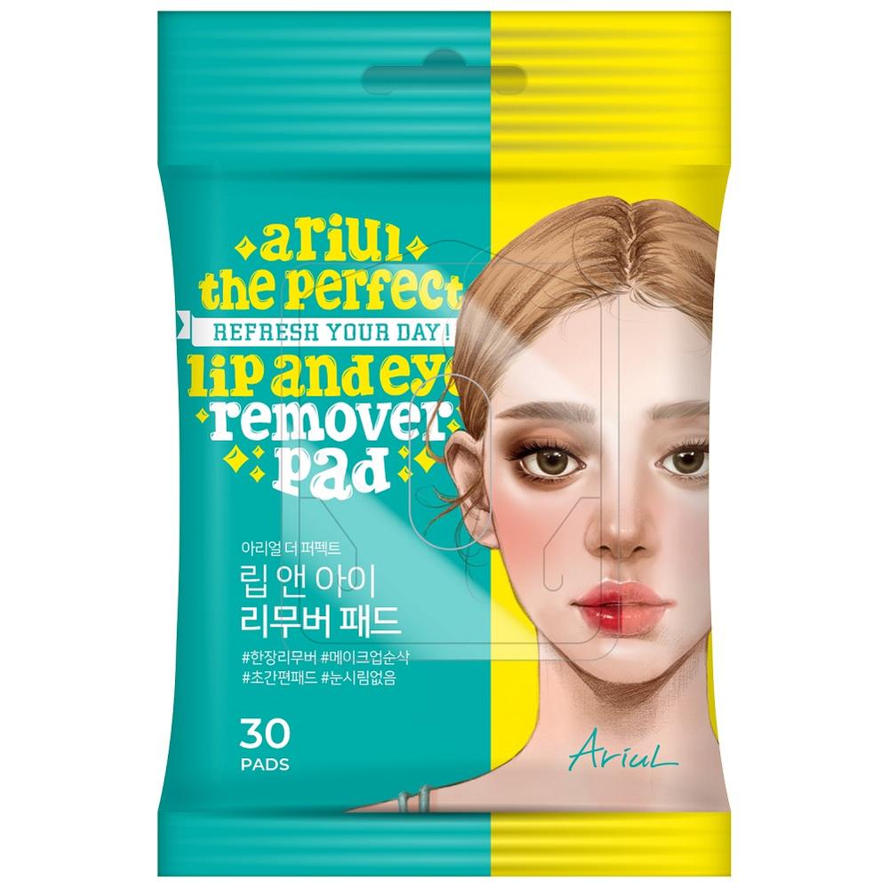 Ariul Lip & Eye Remover Pads 30 Sheets