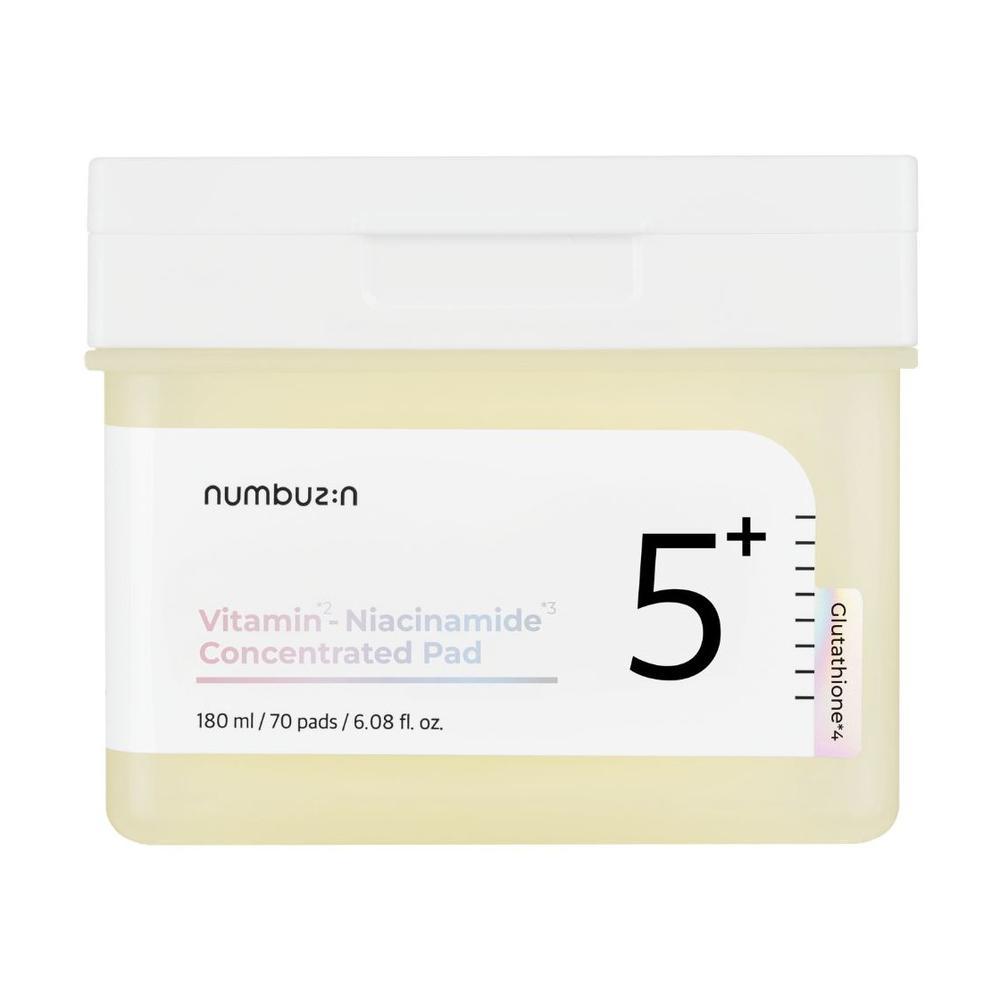 Numbers in numbuzin No. 5 Shirotama Glutathione C Film Pads 70 Sheets