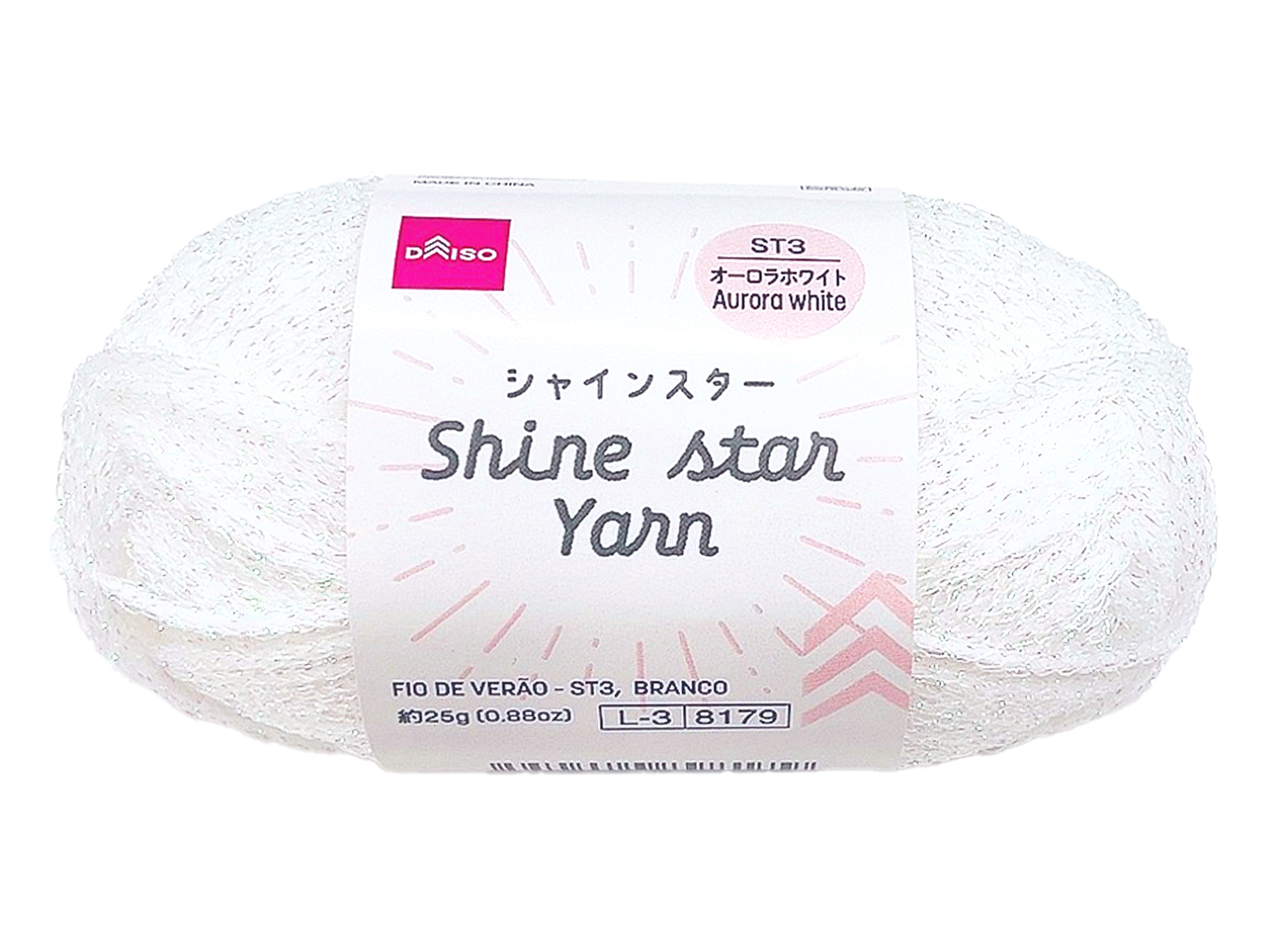 Yarn (Shine Star, ST3, Aurora White)