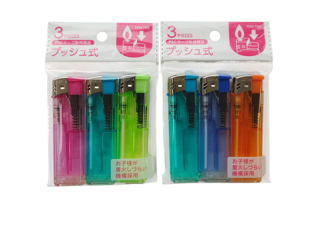 Push Electronic Lighter 3P SOFIA II SOF-2