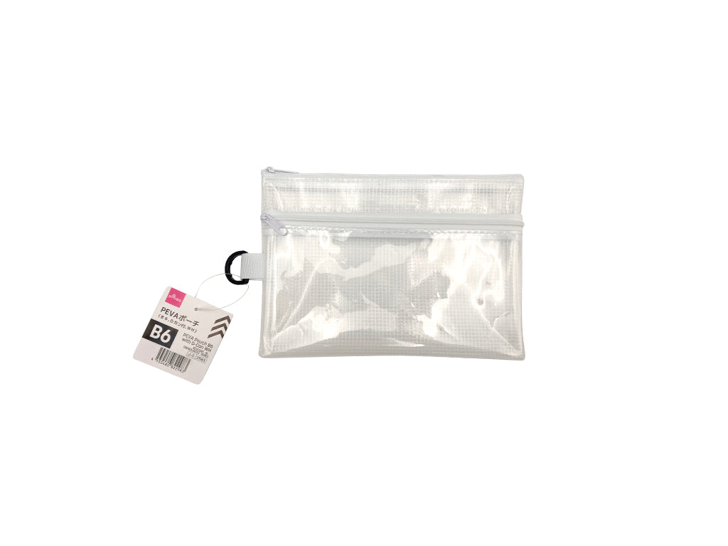 PEVA Pouch (B6, D-Ring, WH)