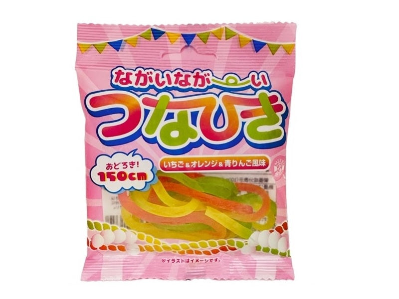 An Enterprise Long Gummy Strawberry & Orange & Green Apple Flavor 26g