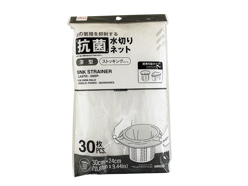 Drainage Net (Stocking, Deep Type, Antibacterial, 30 Sheets)