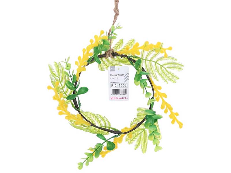 Mimosa Wreath