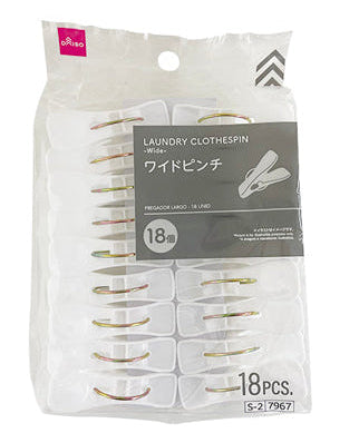Wide Clips (18 pieces)