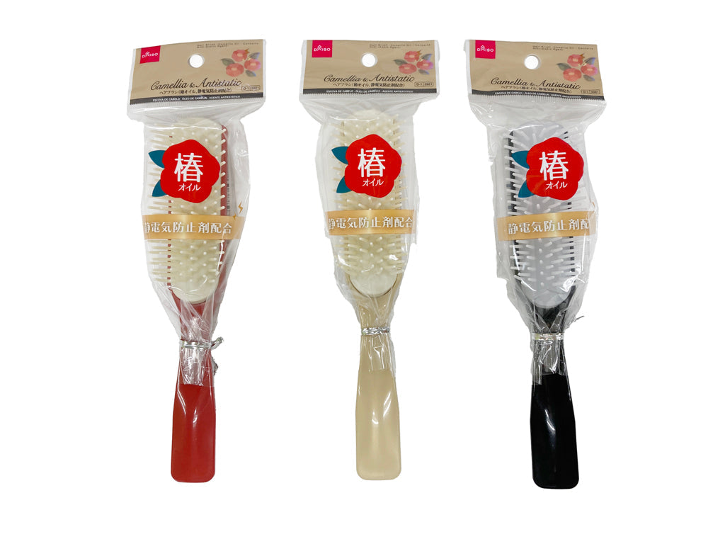 Hair Brush (Camellia Oil, Anti-Static Agent)