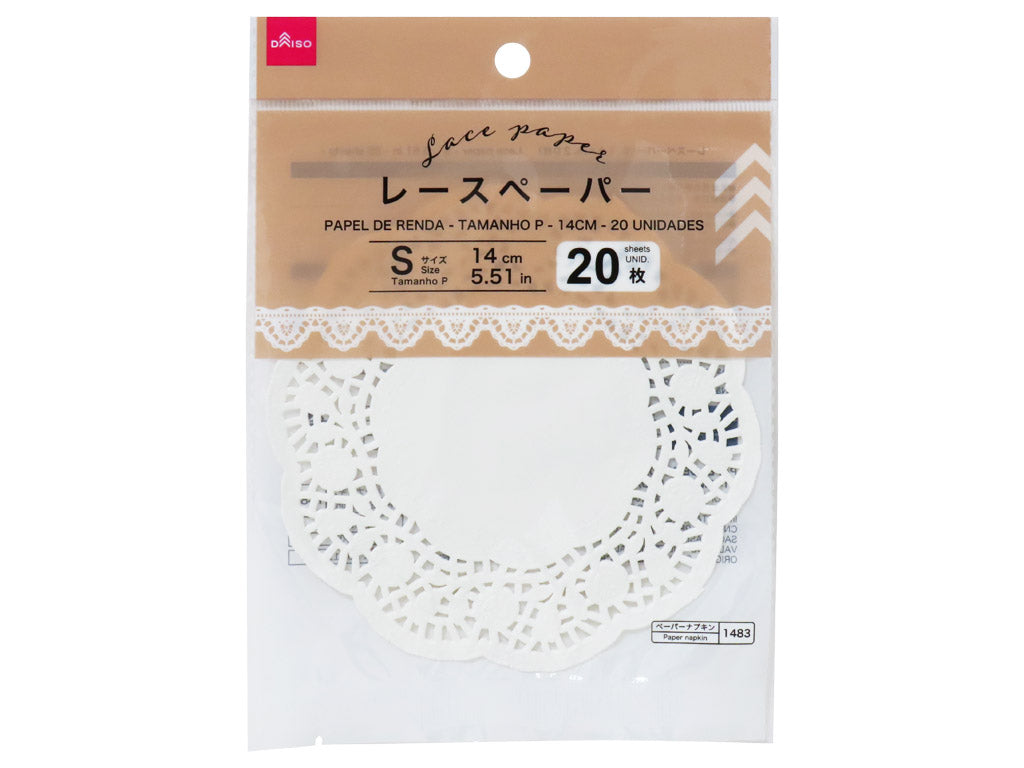 Lace Paper (S, 20 sheets)