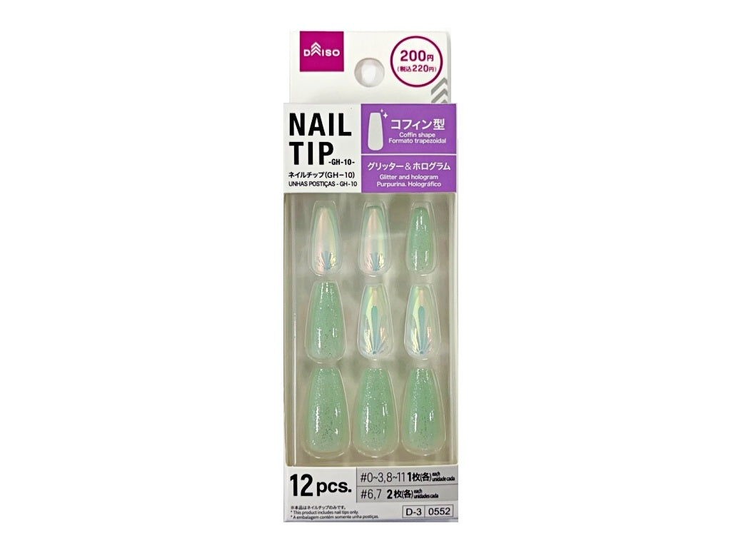 Nail Tips (GH-10, 12 Pieces)
