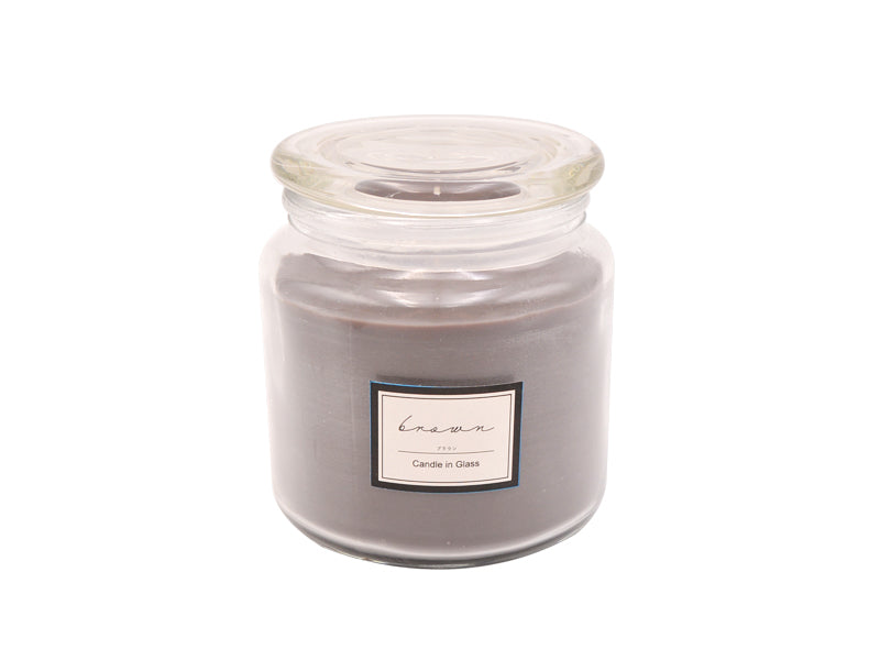 Glass In Candle (Brown)