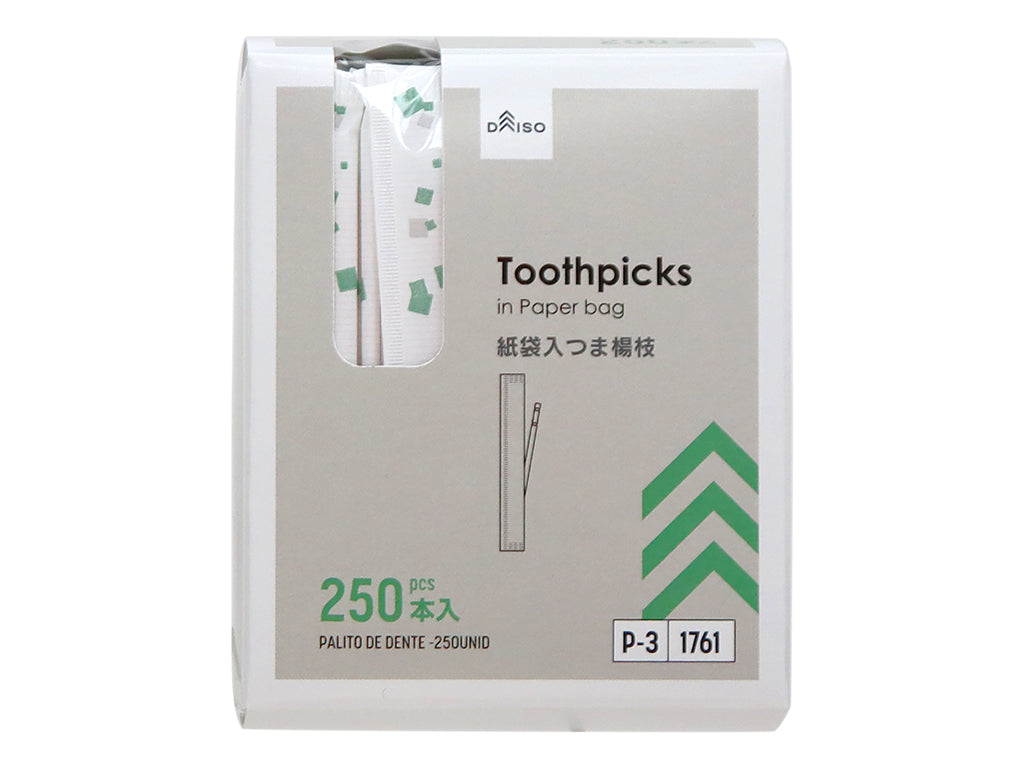 Toothpicks (Paper Bag, 250 pcs)