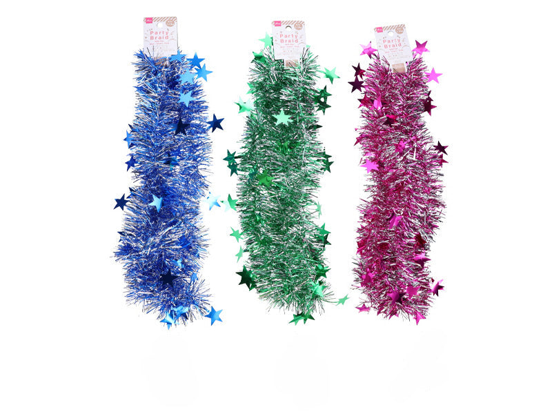 Party Streamer (Star, Blue/Green/Pink)