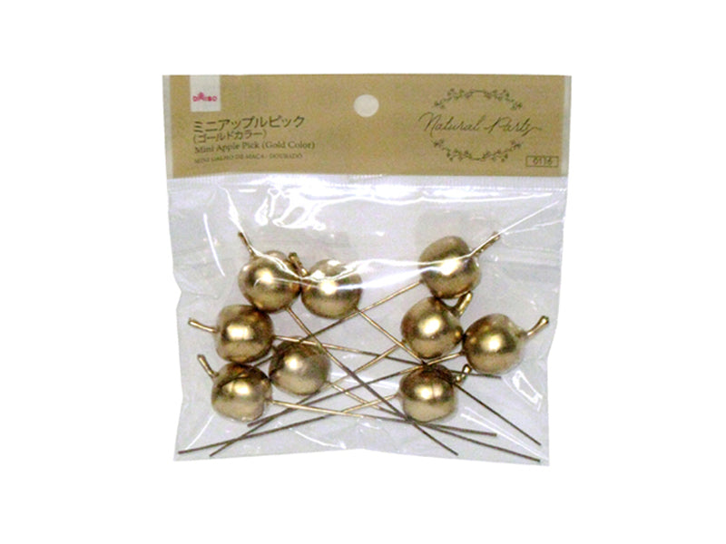 Mini Apple Pick (Gold Color)