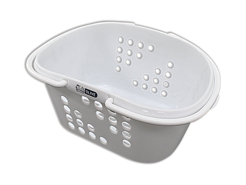 Handy Basket (Olive, White)