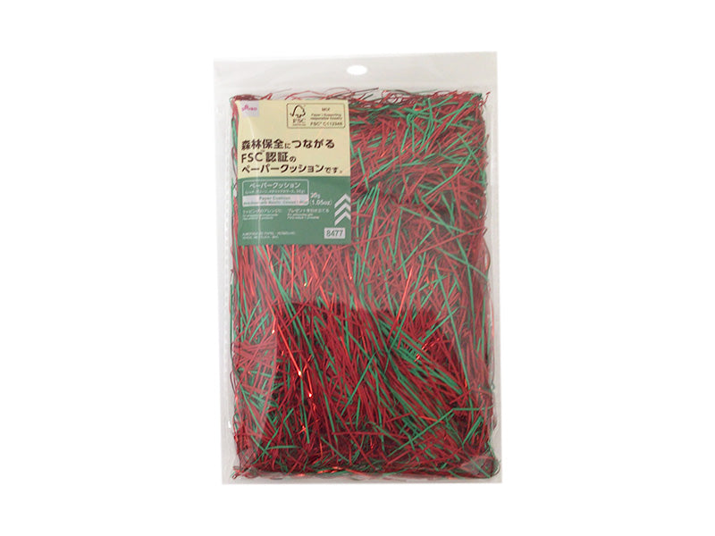 Paper Cushion (Red, Green, Metallic Colors)