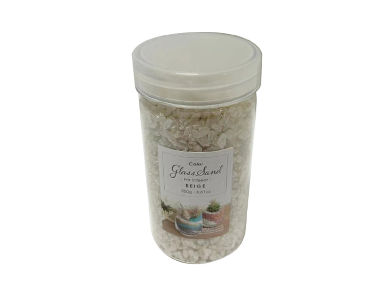 Interior Glass Colored Sand (Beige)
