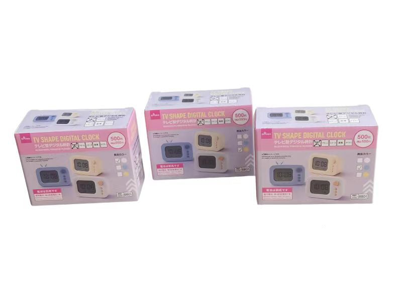 TV-Shaped Digital Clock