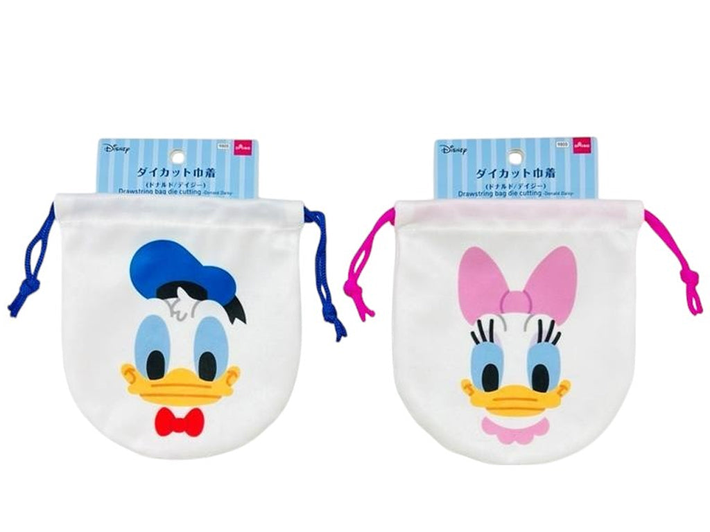 Drawstring Bag, Die-Cut (Donald/Daisy)