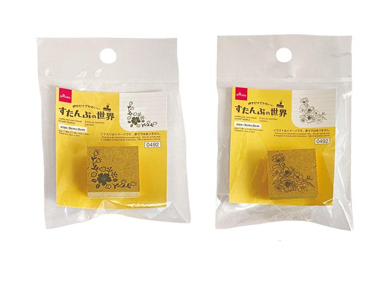 Stamp World (Flower Half Frame)