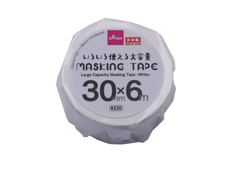 Large Capacity Masking Tape (White)