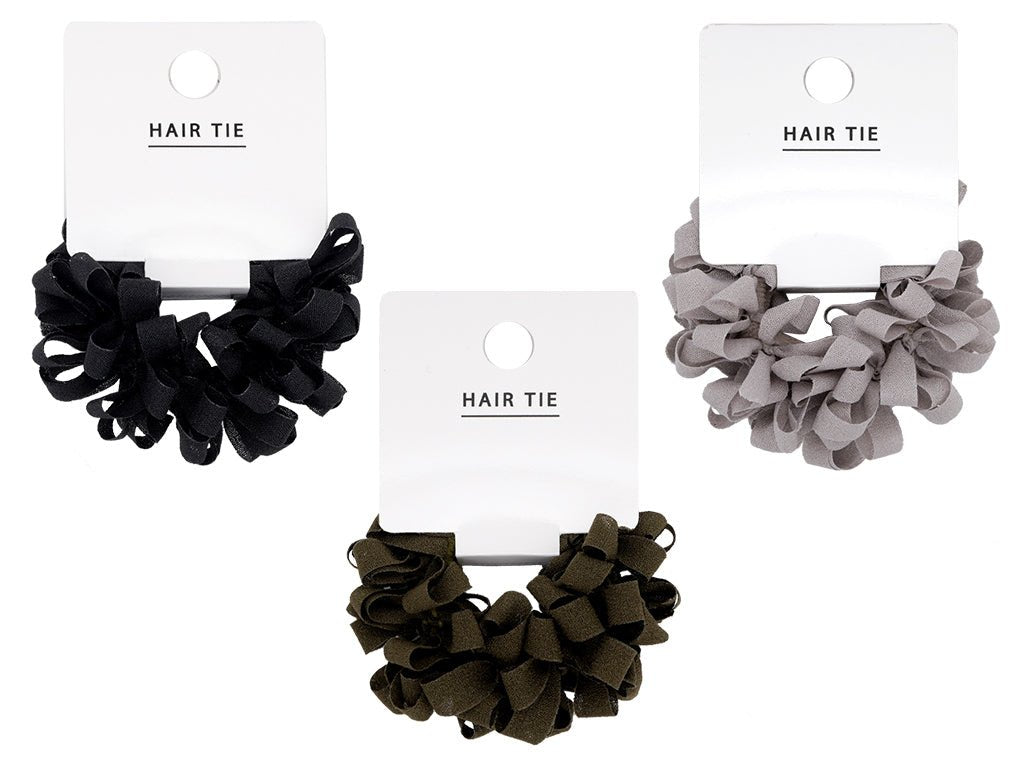 Soft Hair Tie (Gathered Frill, Chic Colors)